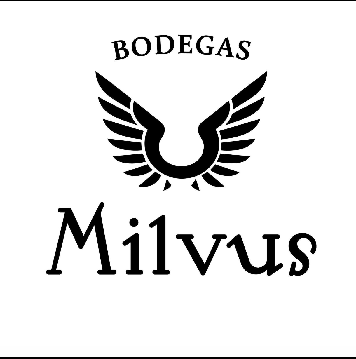Bodegas Milvus. Logo